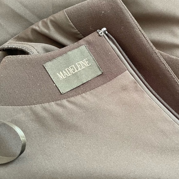 NWT Madeleine Black Dress With 3/4 Length Sleeves, Size 14 - Picture 10 of 14